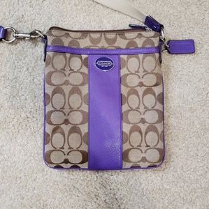 Crossbody authentic Coach purse